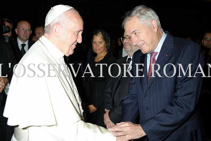 Audience Privée avec Papa Francesco