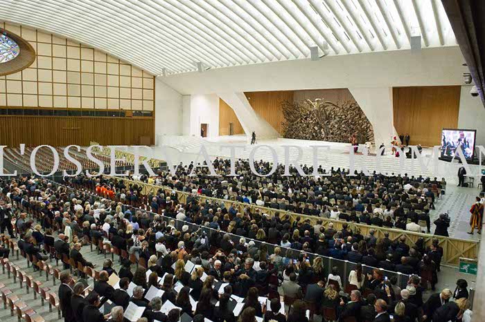 Audience Privée avec Papa Francesco