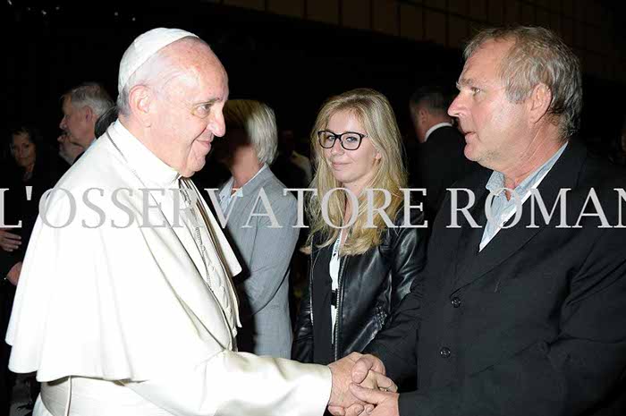 Audience Privée avec Papa Francesco