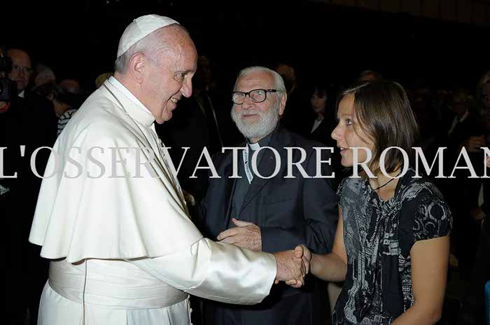 Audience Privée avec Papa Francesco