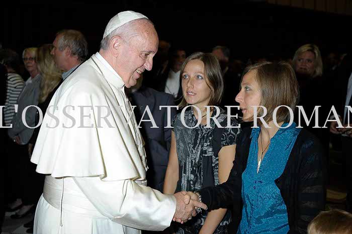 Audience Privée avec Papa Francesco