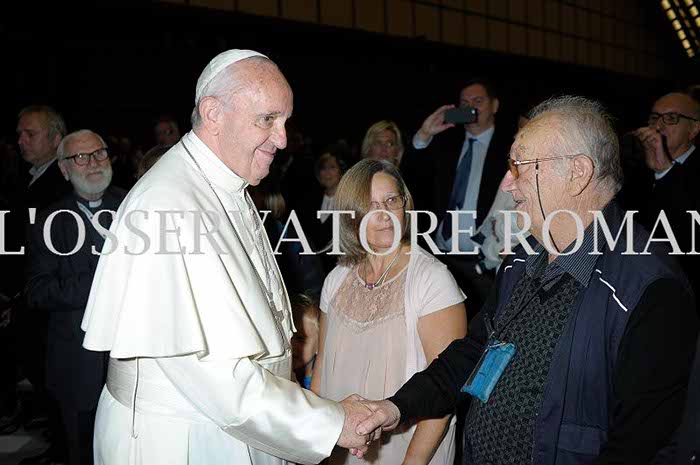 Audience Privée avec Papa Francesco