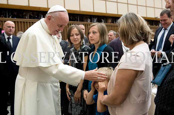 Audience Privée avec Papa Francesco