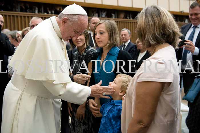 Audience Privée avec Papa Francesco