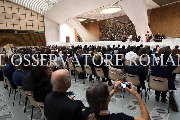 Audience Privée avec Papa Francesco