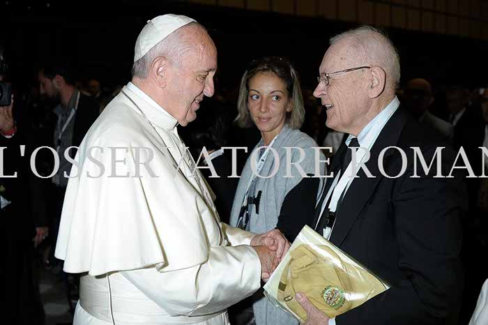 Audience Privée avec Papa Francesco