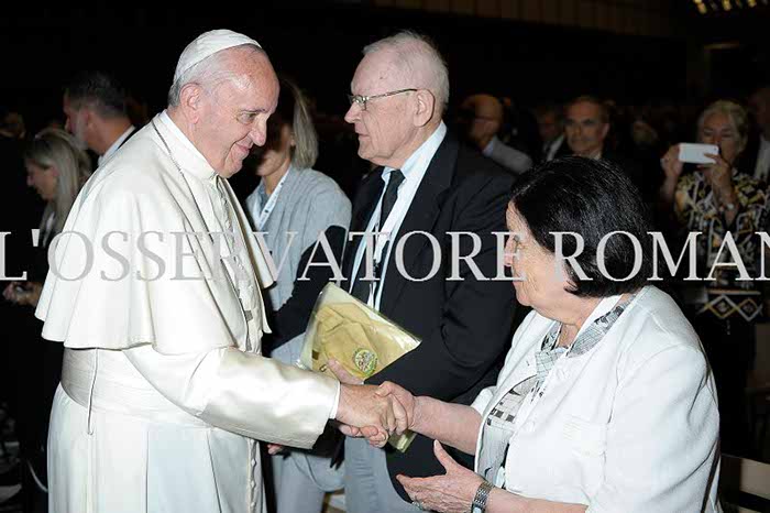 Audience Privée avec Papa Francesco