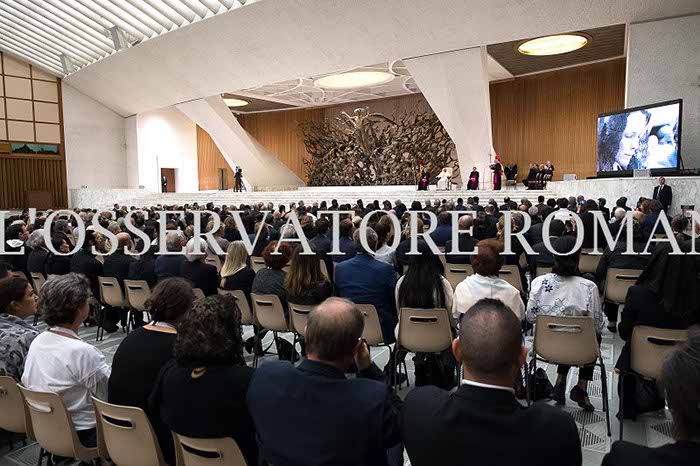 Audience Privée avec Papa Francesco