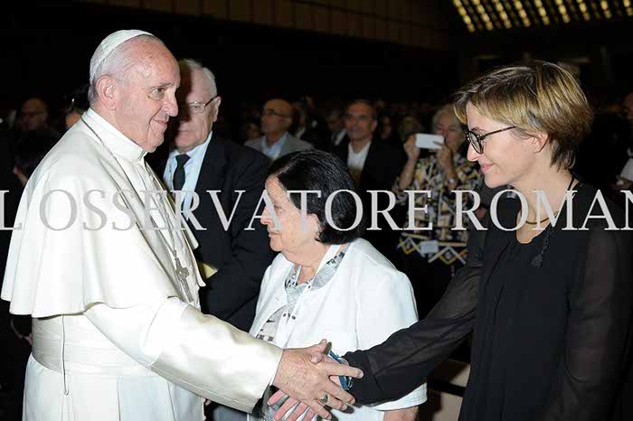 Audience Privée avec Papa Francesco