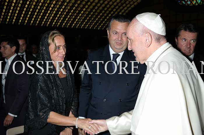 Audience Privée avec Papa Francesco