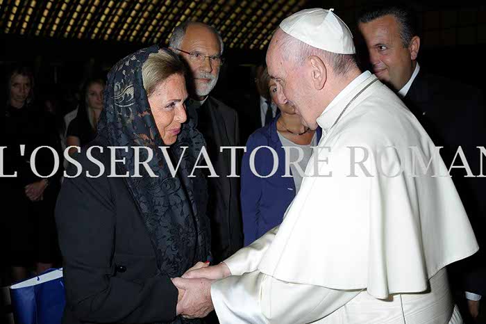 Audience Privée avec Papa Francesco