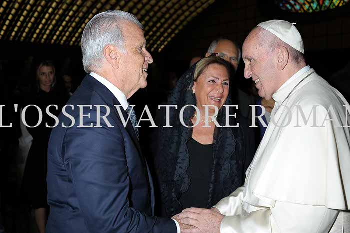 Audience Privée avec Papa Francesco