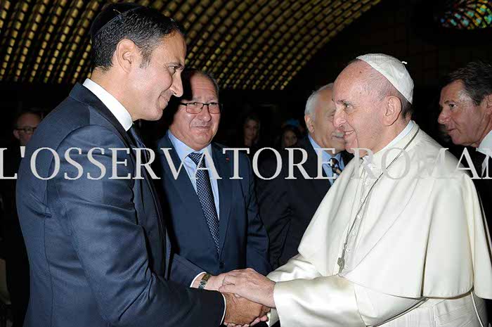 Audience Privée avec Papa Francesco