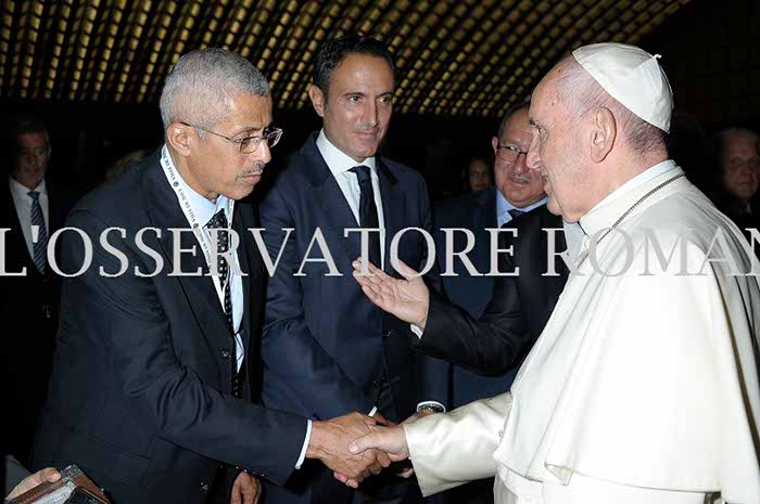 Audience Privée avec Papa Francesco