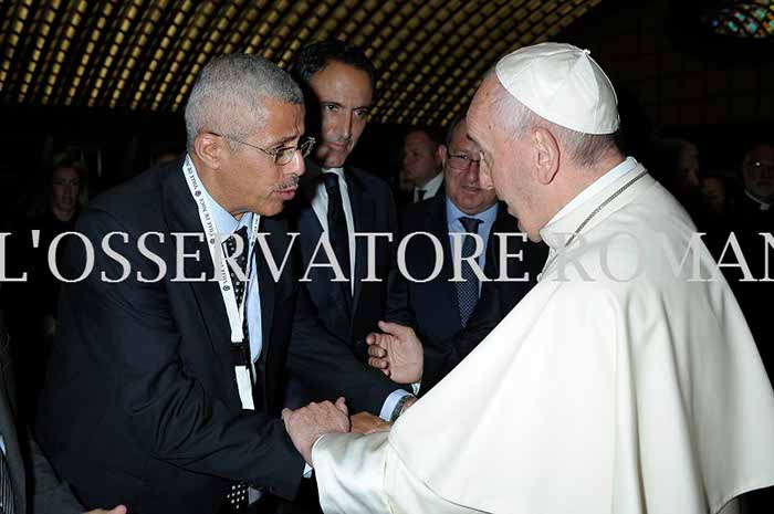 Audience Privée avec Papa Francesco