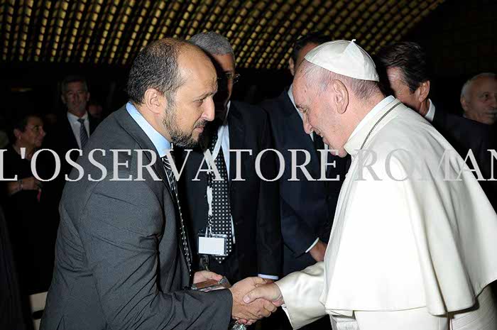 Audience Privée avec Papa Francesco