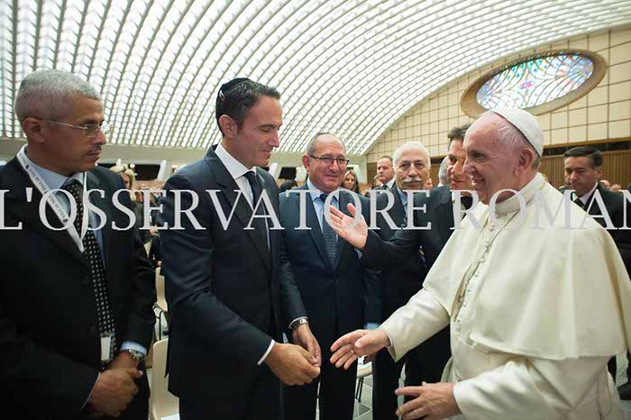 Audience Privée avec Papa Francesco