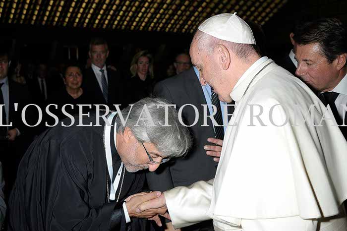 Audience Privée avec Papa Francesco