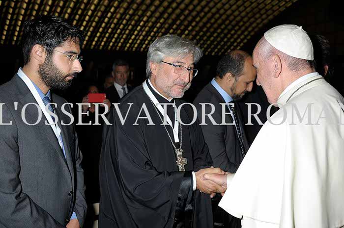 Audience Privée avec Papa Francesco