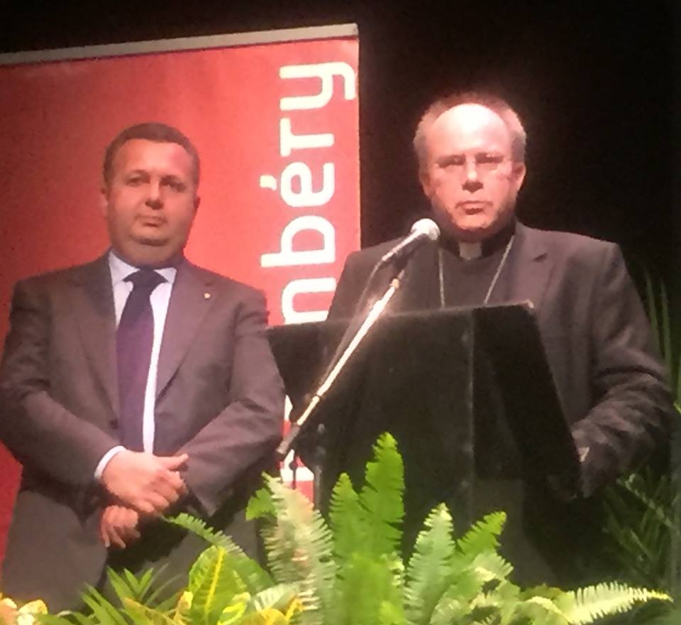 Chambéry, Présentation du Livre sur le Pape Jean-Paul II